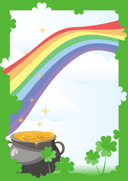St. Patrick's Day postcard