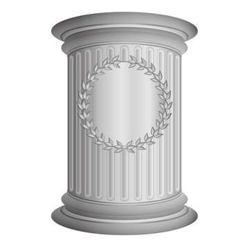 S&auml;ule mit Tafel