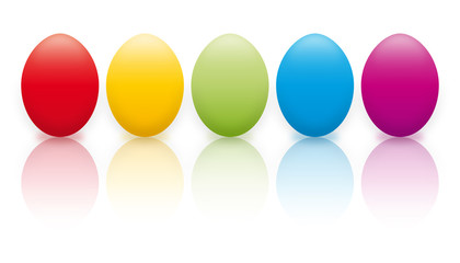 bunte Ostereier