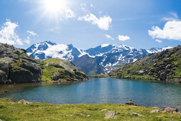 Lago Nero e monte Cevedale