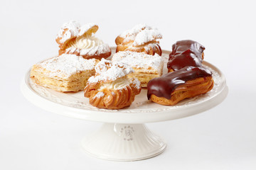plate of cakes