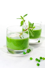 green pea soup cream