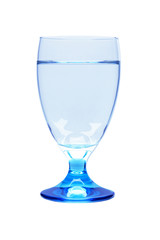 Glass isolated on a white background