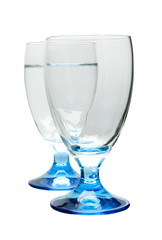 glasses isolated on a white background