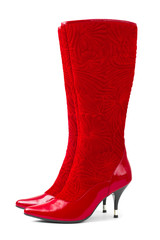 Red woman shoes