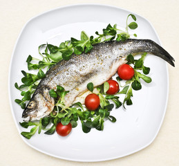 Pesce al forno