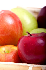 Colorful apples