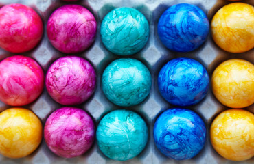 Ostereier Palette Detail