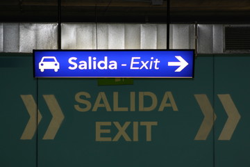 salida