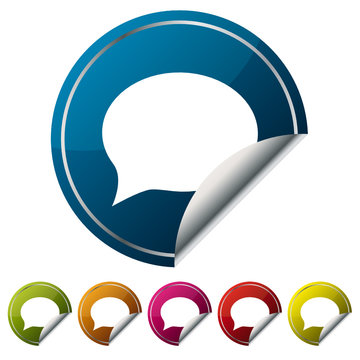 Chat stickers