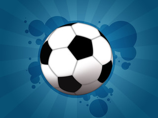 Naklejka premium Football