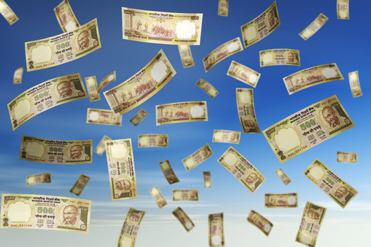 rupia india banconote