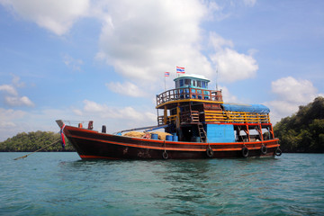 Obraz premium Fishing boat