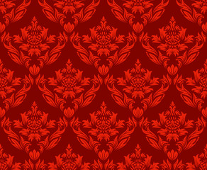 damask seamless pattern