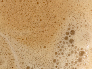 coffee foam closeup - Aroma