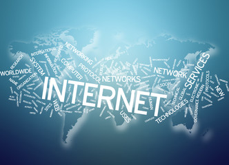 Fototapeta premium Internet