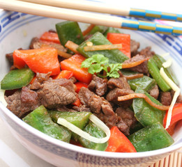 Rindfleisch mit Gemüse
