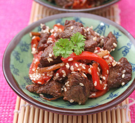 Rindfleisch mit Gemüse