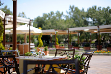 Turkish resort view