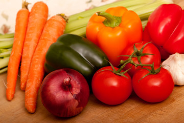 Fresh vegetables