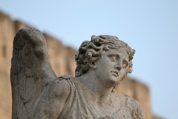 Obraz premium Angel - statue of an Angel in Avignon, France