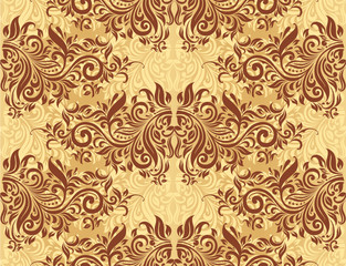 Gold Damask