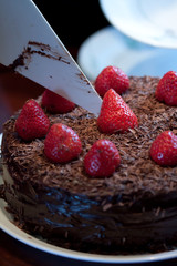 Chocolate fudge cake