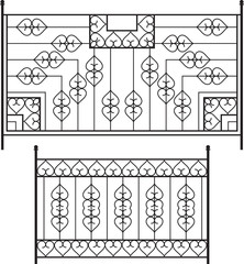 Wrought Iron Gate, Door, Fence, Window, Grill, Railing design
