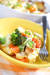 Baked mixed vegetable