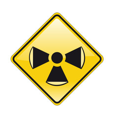 Fototapeta premium Cartello Nucleare