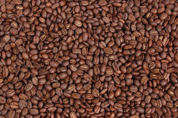 Background from coffee grains