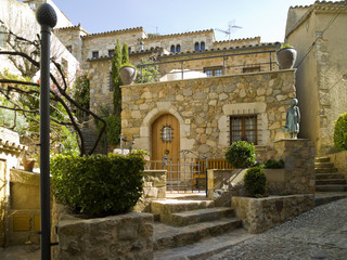 Fototapeta premium Casa piedra 1,girona