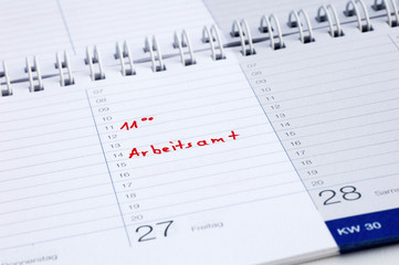 Termin Arbeitsamt