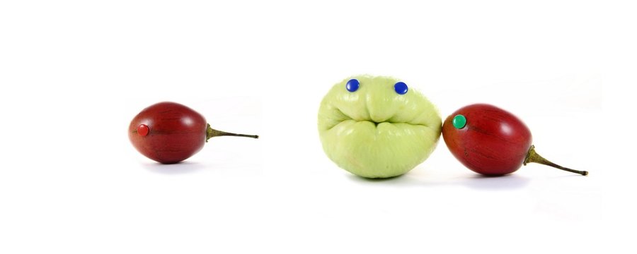 Fruits et l&eacute;gume en sc&egrave;ne
