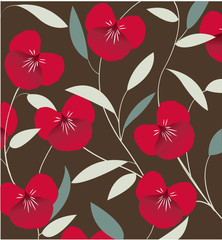 decorative floral pattern, background