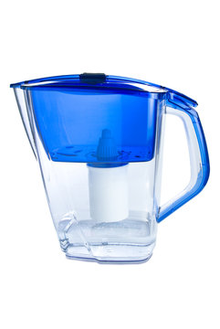 Clear water filter pitcher