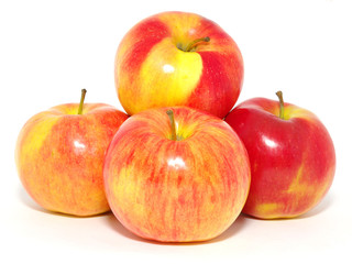 red apples