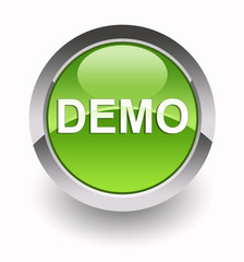 ''Demo'' glossy icon