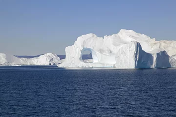 Deurstickers Iceberg in the Ilulissat fjord, Greenland. © Erik Ensted