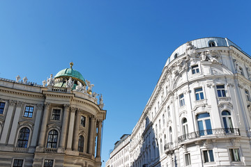Wien / Vienna / Teil der Hofburg und klassisches Gebäude