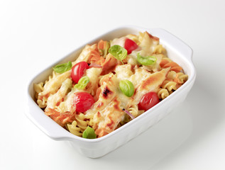 Pasta au gratin