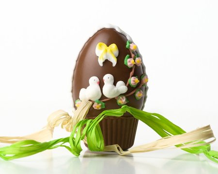Uovo di Pasqua decorato