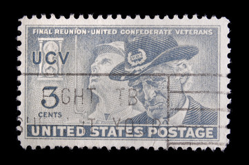 vintage US postage stamp