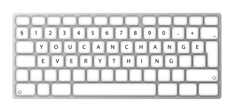 Fully Customizable Vector Keyboard