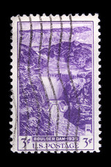 Vintage US commemorative postage stamp