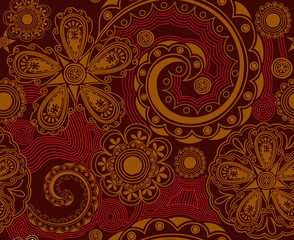 Seamless floral background