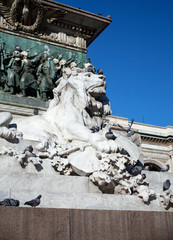 Obraz premium Leone in marmo