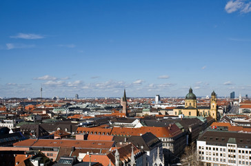 münchen-nord mit fersehturm