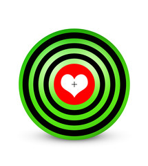 Target Love - green