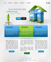 web design template for business website